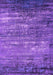 Machine Washable Oriental Purple Industrial Area Rugs, wshurb2493pur