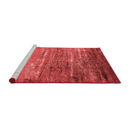 Industrial Red Washable Rugs