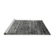 Sideview of Machine Washable Oriental Gray Industrial Rug, wshurb2494gry