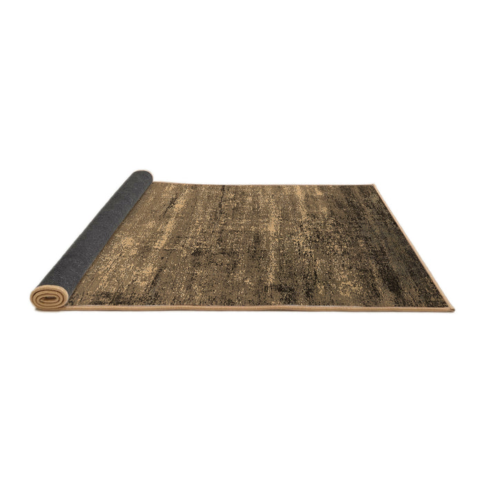 Sideview of Oriental Brown Industrial Rug, urb2494brn