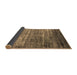 Sideview of Oriental Brown Industrial Rug, urb2494brn