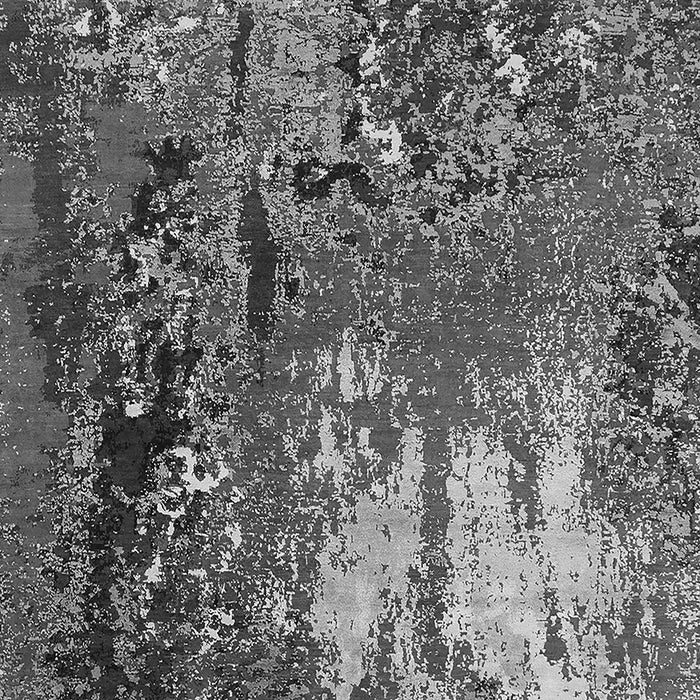 Machine Washable Oriental Gray Industrial Rug, wshurb2495gry