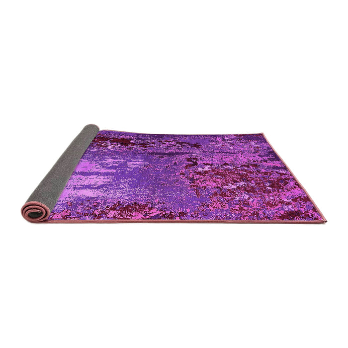 Sideview of Oriental Pink Industrial Rug, urb2495pnk