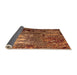 Sideview of Oriental Orange Industrial Rug, urb2495org