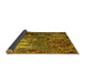 Sideview of Oriental Yellow Industrial Rug, urb2495yw