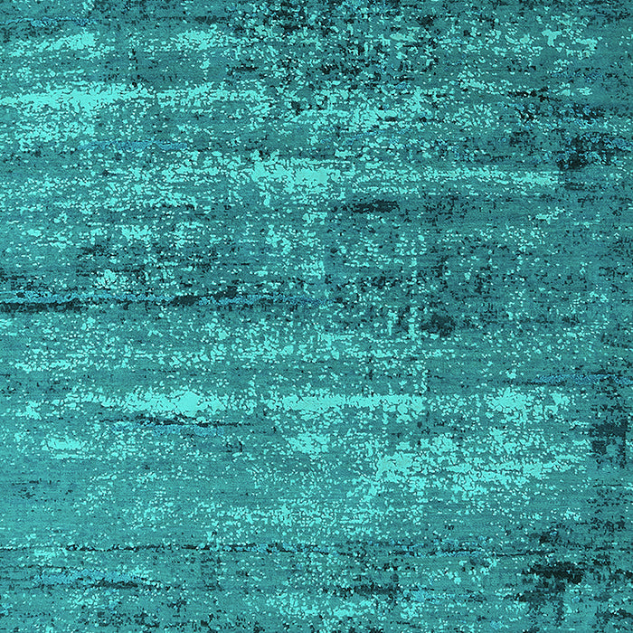 Machine Washable Oriental Turquoise Industrial Area Rugs, wshurb2496turq