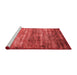 Industrial Red Washable Rugs