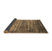 Sideview of Oriental Brown Industrial Rug, urb2496brn