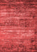 Oriental Red Industrial Area Rugs