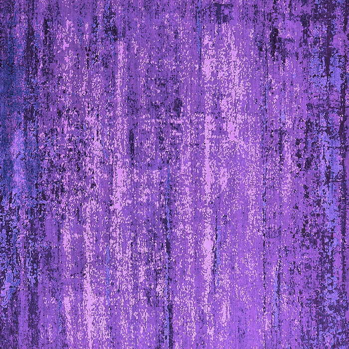 Square Oriental Purple Industrial Rug, urb2496pur