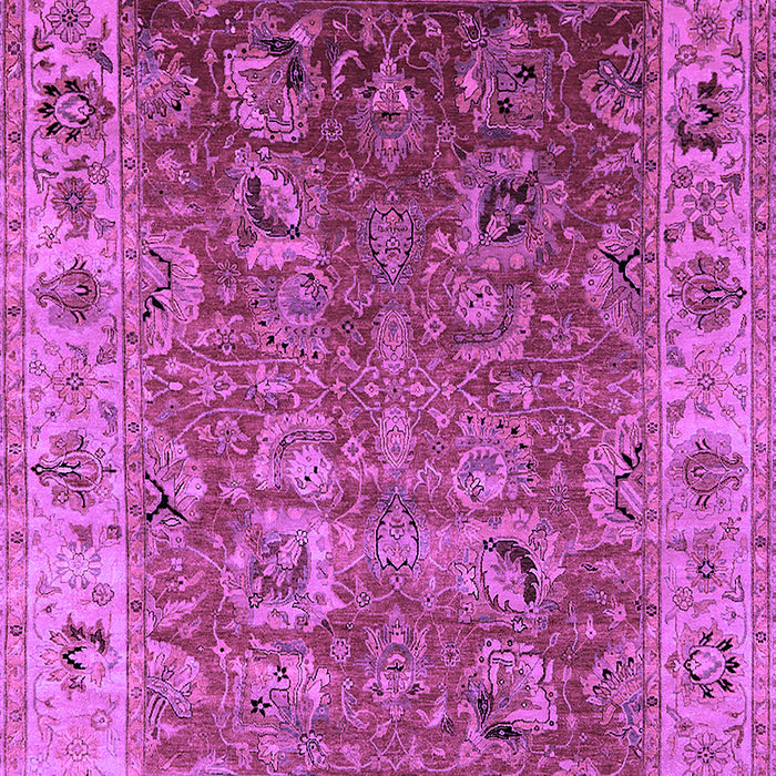 Machine Washable Oriental Purple Traditional Area Rugs, wshurb2497pur