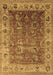 Oriental Brown Traditional Rug, urb2497brn