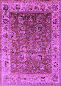 Oriental Purple Traditional Rug, urb2497pur