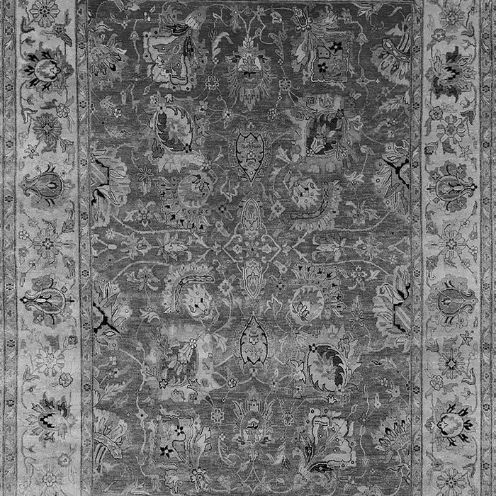 Machine Washable Oriental Gray Traditional Rug, wshurb2497gry
