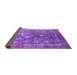 Sideview of Oriental Purple Industrial Rug, urb2498pur