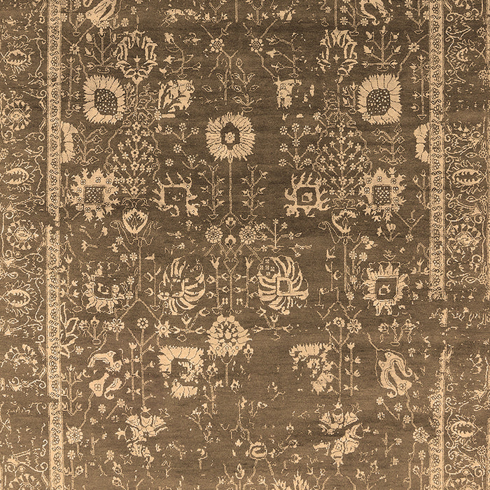 Oriental Brown Industrial Rug, urb2498brn