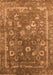 Machine Washable Oriental Orange Industrial Area Rugs, wshurb2498org