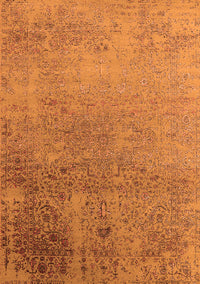 Oriental Orange Industrial Rug, urb2499org