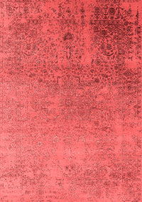 Oriental Red Industrial Rug, urb2499red