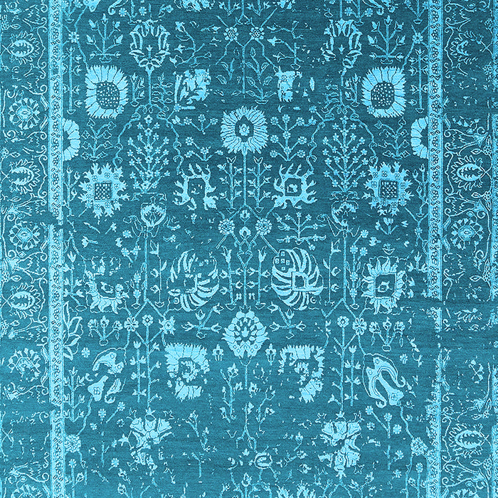 Oriental Light Blue Industrial Rug, urb2500lblu