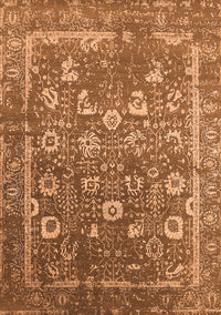 Oriental Orange Industrial Rug, urb2500org