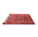 Industrial Red Washable Rugs