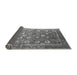 Sideview of Oriental Gray Industrial Rug, urb2500gry