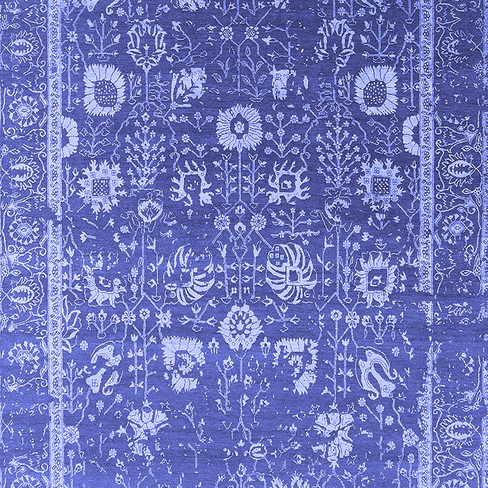 Oriental Blue Industrial Rug, urb2500blu