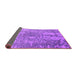 Sideview of Oriental Purple Industrial Rug, urb2501pur