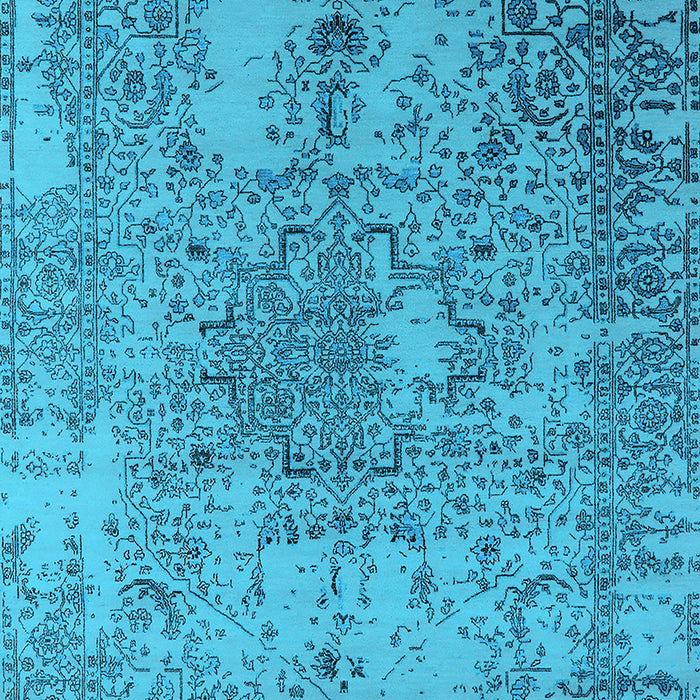 Oriental Light Blue Industrial Rug, urb2501lblu