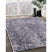 Machine Washable Industrial Modern Wisteria Purple Rug in a Family Room, wshurb2502