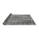 Sideview of Oriental Gray Industrial Rug, urb2502gry