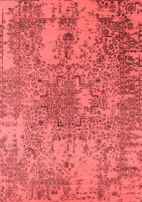 Oriental Red Industrial Rug, urb2502red