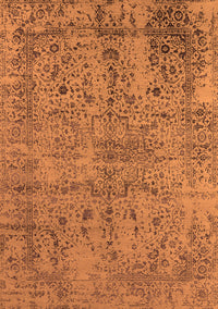 Oriental Orange Industrial Rug, urb2503org