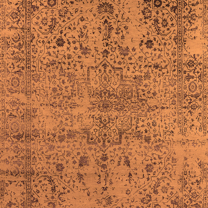 Machine Washable Oriental Orange Industrial Area Rugs, wshurb2504org