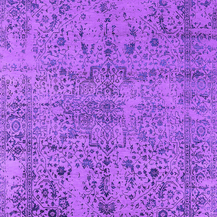 Machine Washable Oriental Purple Industrial Area Rugs, wshurb2504pur