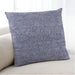 Lifestyle Image of Mid-Century Modern Urban Square Blue Gray Throw Pillow, 18 inch by 18 inch, pwurb2505