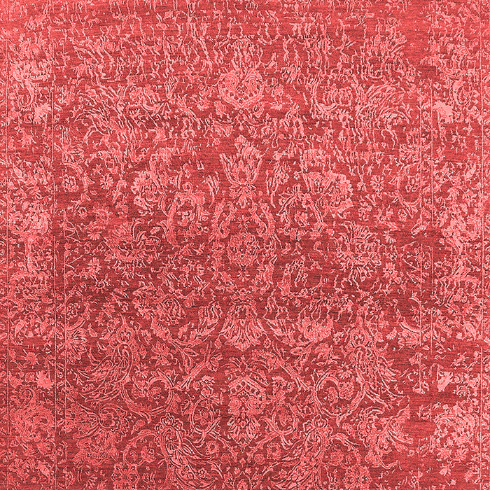 Machine Washable Oriental Red Industrial Rug, wshurb2505red
