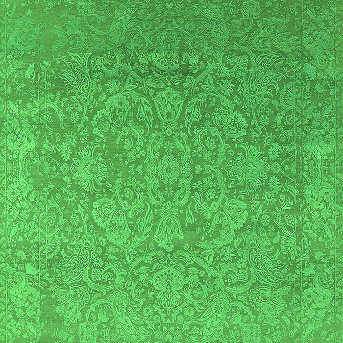 Oriental Green Industrial Rug, urb2506grn