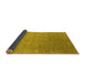 Sideview of Oriental Yellow Industrial Rug, urb2506yw