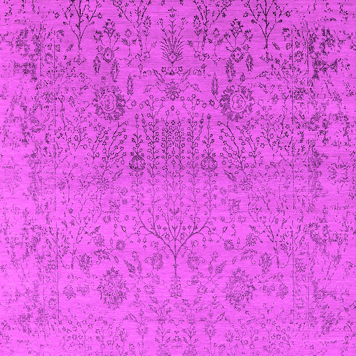 Machine Washable Oriental Pink Industrial Rug, wshurb2507pnk