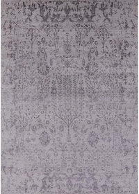 Machine Washable Industrial Modern Dark Gray Rug, wshurb2507