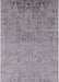 Machine Washable Industrial Modern Dark Gray Rug, wshurb2507