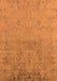 Oriental Orange Industrial Rug, urb2507org