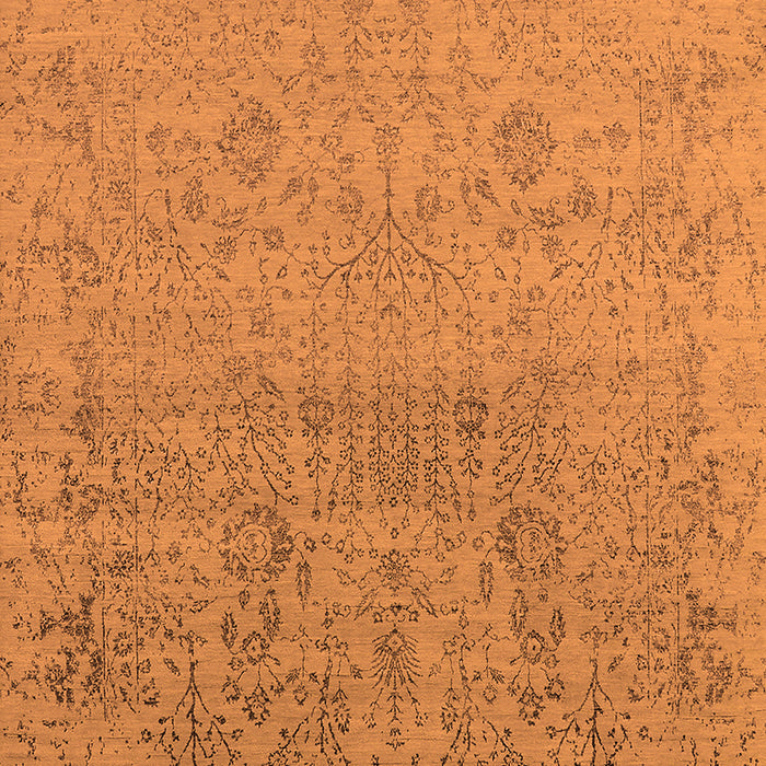Oriental Orange Industrial Rug, urb2507org