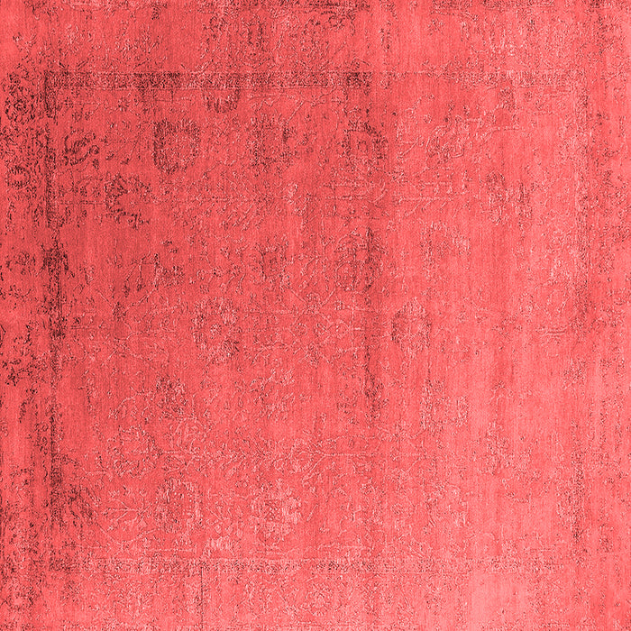 Machine Washable Oriental Red Industrial Rug, wshurb2508red