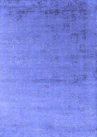 Oriental Blue Industrial Rug, urb2508blu