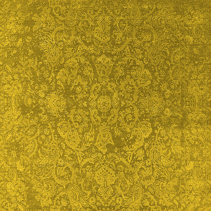 Oriental Yellow Industrial Rug, urb2509yw