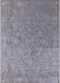 Mid-Century Modern Silver Gray Oriental Rug, urb2509