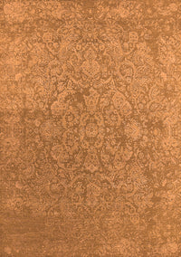 Oriental Orange Industrial Rug, urb2509org